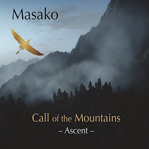 CD cover: mountains, silhouetted trees, and a soaring golden eagle.