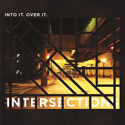 Album cover for "Intersections" by Into It. Over It., featuring an overpass.