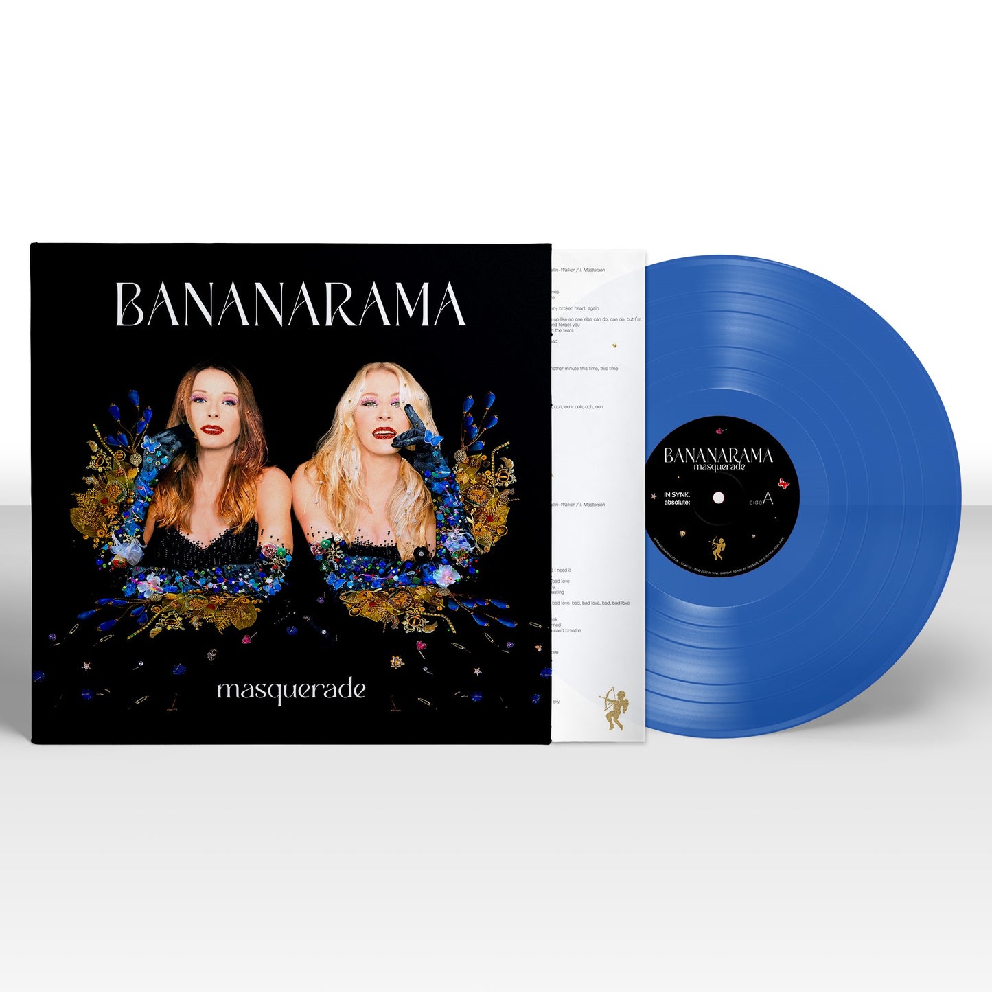 Bananarama album cover: two women with ornate, jeweled gloves.