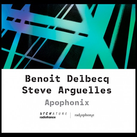 CD case for “Apophonix” by Benoit Delbecq & Steve Arguelle, barcode visible.