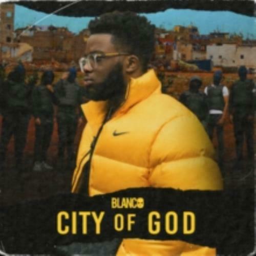 CD cover for Blanco’s “City Of God” featuring a man in yellow.