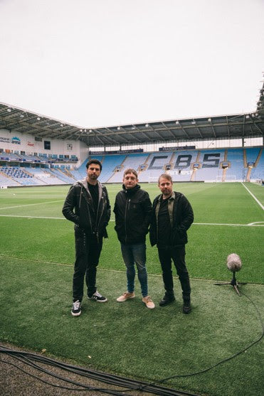 The Enemy announce The Twang to support them. Photo by Emilie Cotterill