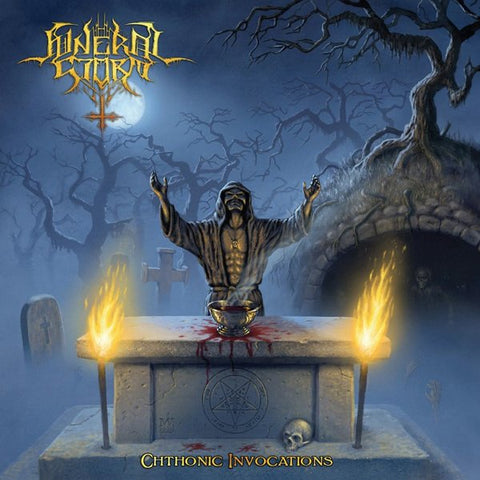 Funeral Storm - Chthonic Invocations (Black Or Blue/Clear Galaxy)  [VINYL]