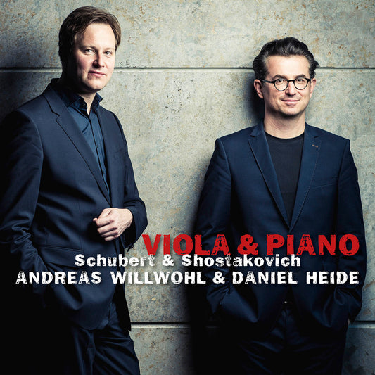Andreas Willwohl - Schubert & Shostakovich: Viola & Piano [CD]