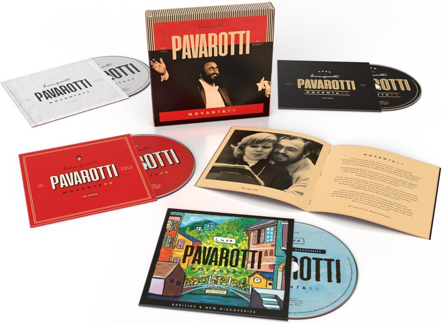 Luciano Pavarotti - NOVANTA (4CD) [CD]