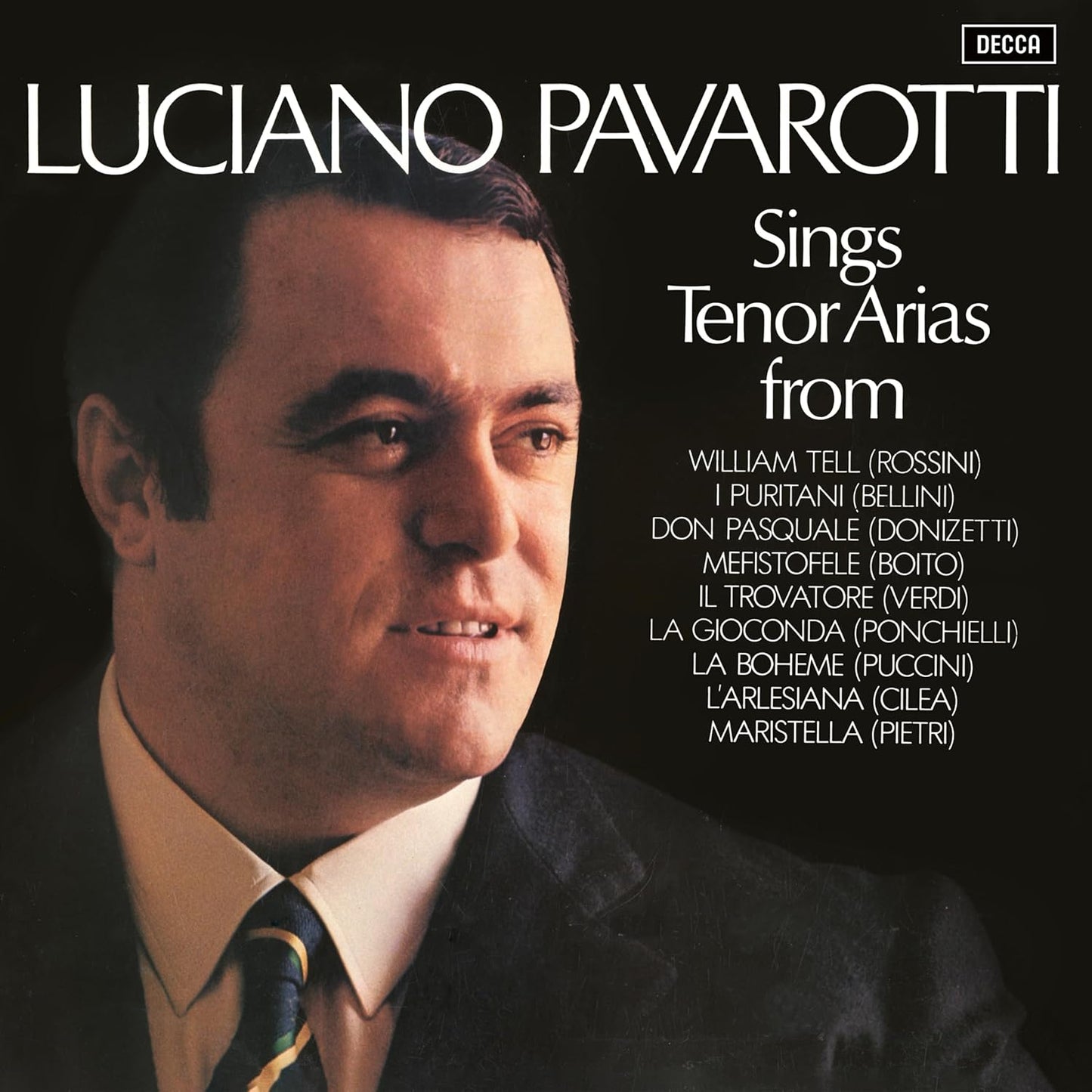 Luciano Pavarotti - Tenor Arias From Italian Opera [VINYL]