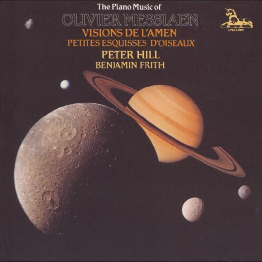 Peter Hill; Benjamin Frith - Olivier Messiaen Visions De L [CD]