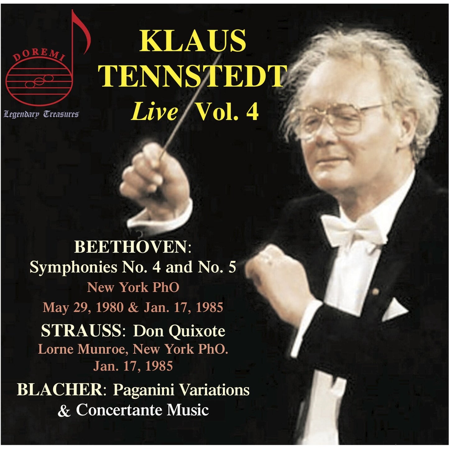 Tennstedt/ny Po/chicago So - Klaus Tennstedt - Live Vol 4 [CD]