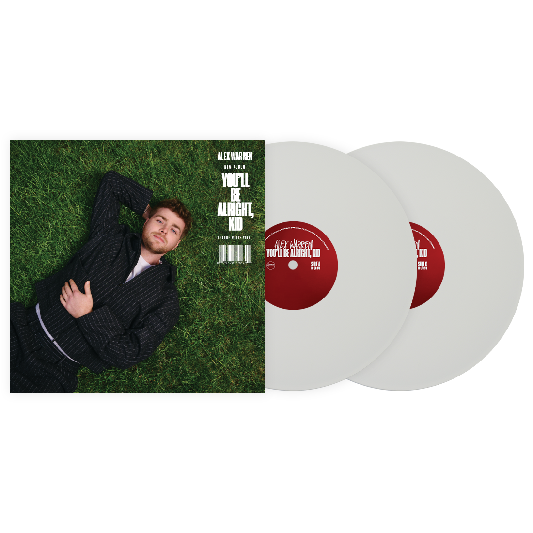 Alex Warren - You’ll Be Alright, Kid (White LP) [VINYL]