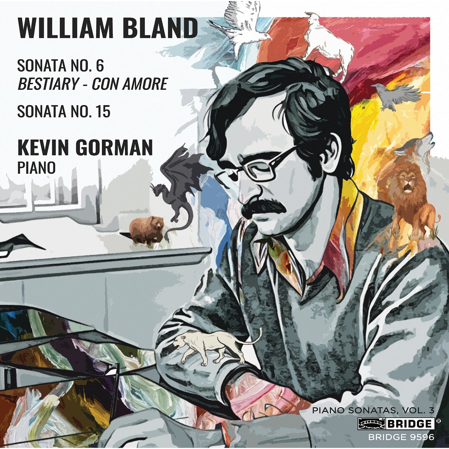 Kevin Gorman - Bland - Piano Sonatas Vol 3 [CD]