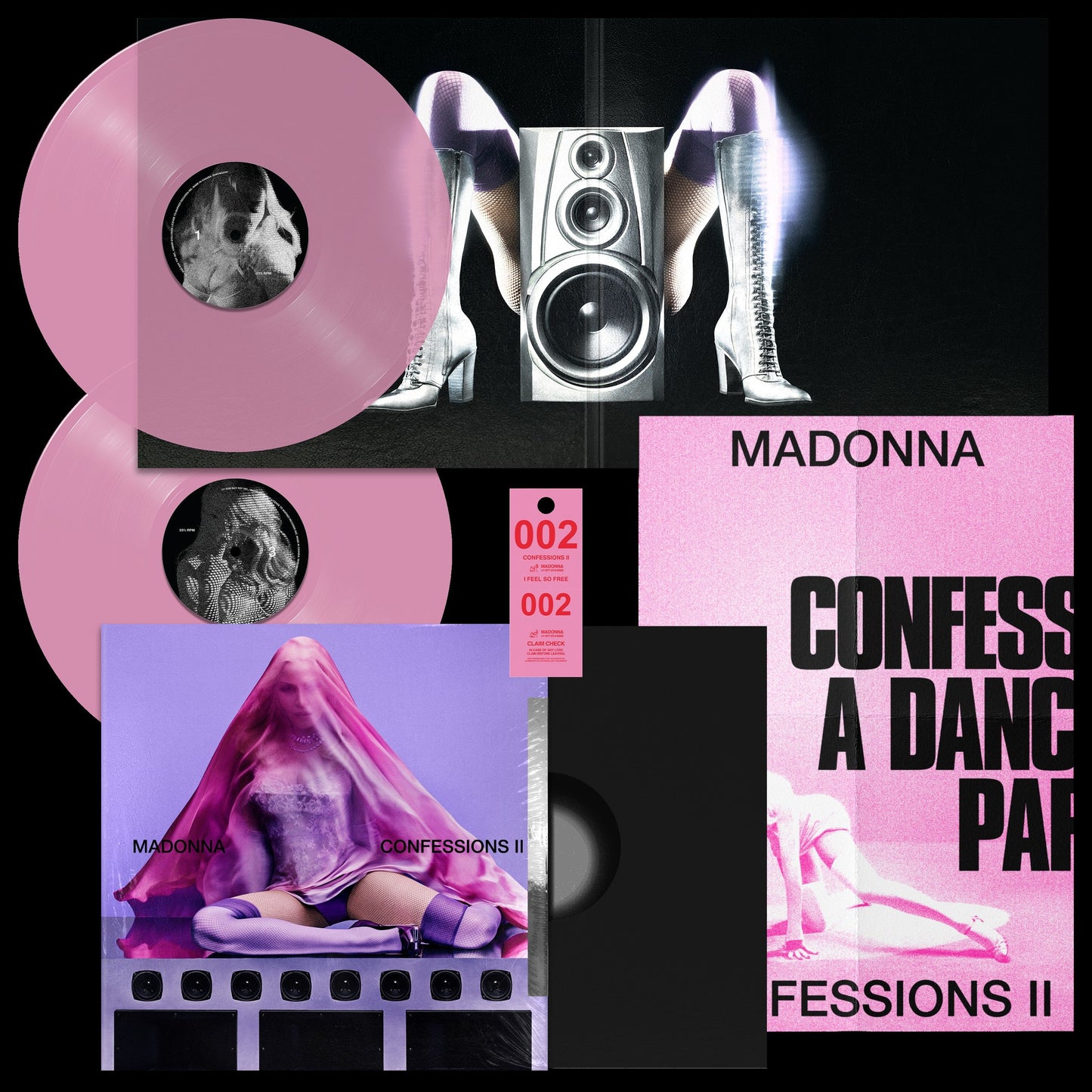 Madonna - Confessions II (16-Track Pink LP) [VINYL]