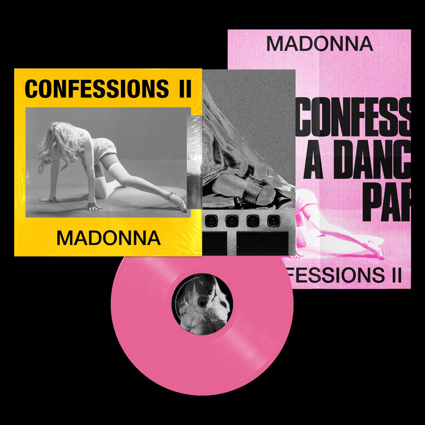 Madonna - Confessions II (UK Exclusive Alt Cover Pink LP) [VINYL]