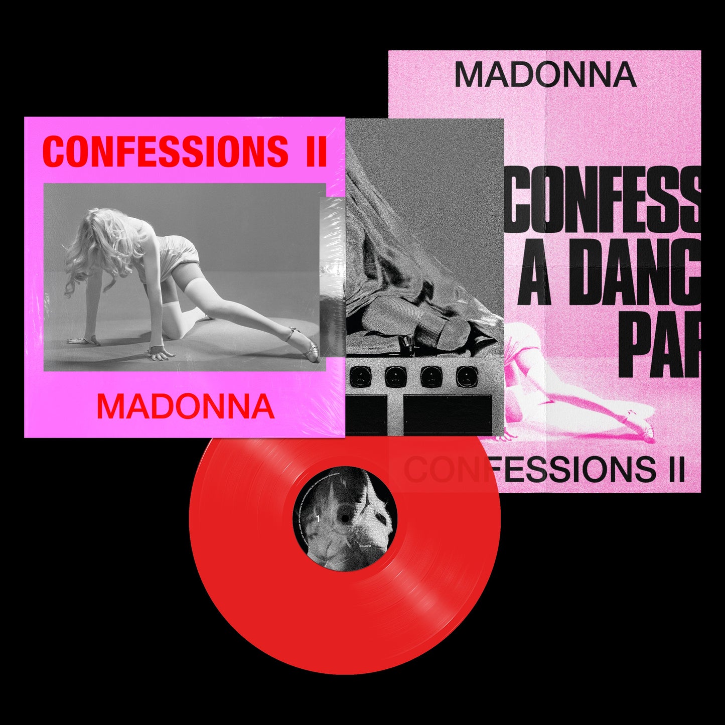 Madonna - Confessions II (12-Track Red LP) [VINYL]