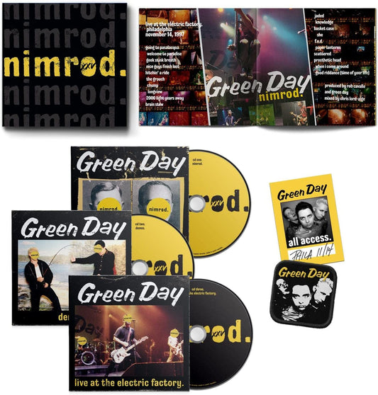 Green Day  - Nimrod (25th Anniversary Edition) [Deluxe 3CD]