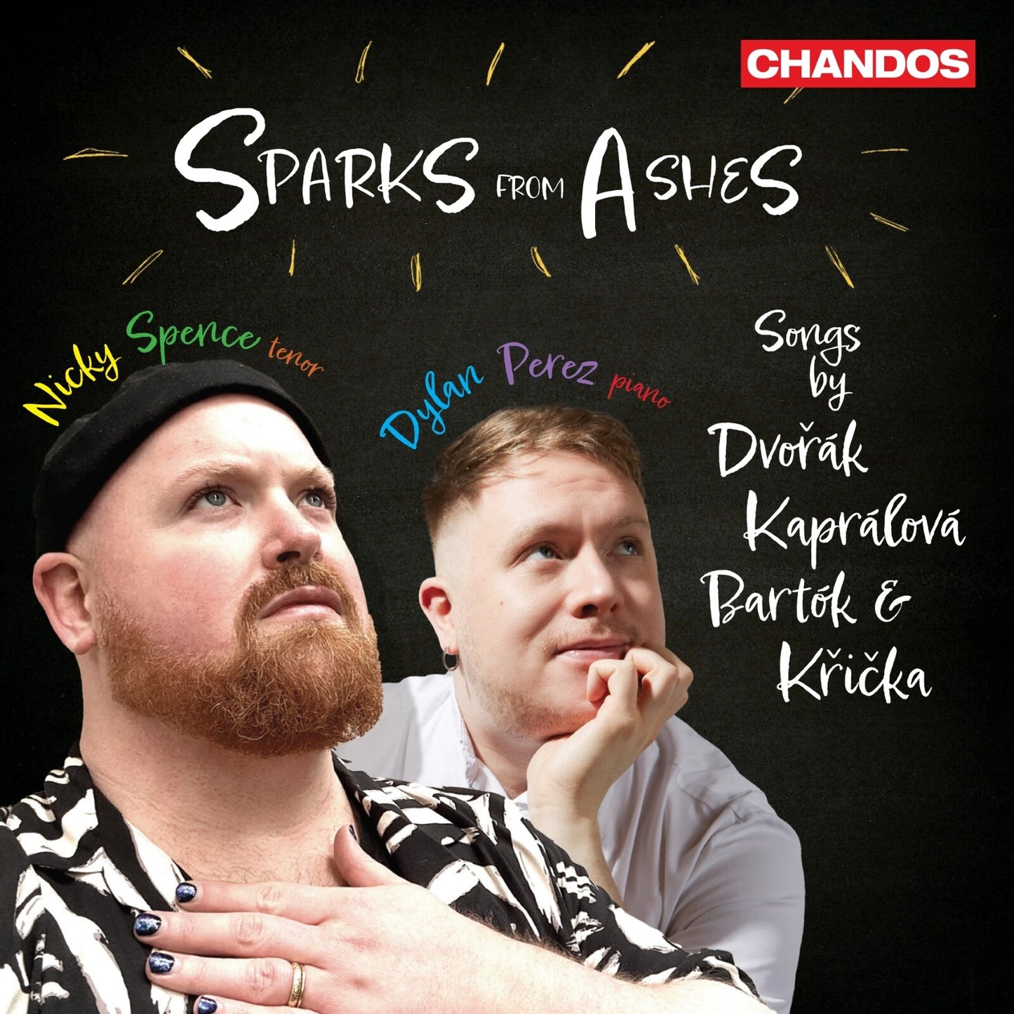Nicky Spence/dylan Perez - Sparks From Ashes - Songs By Antonin Dvorak / Vitezslava Kapralova / Bela Bartok / Jaroslav Kricka [CD]