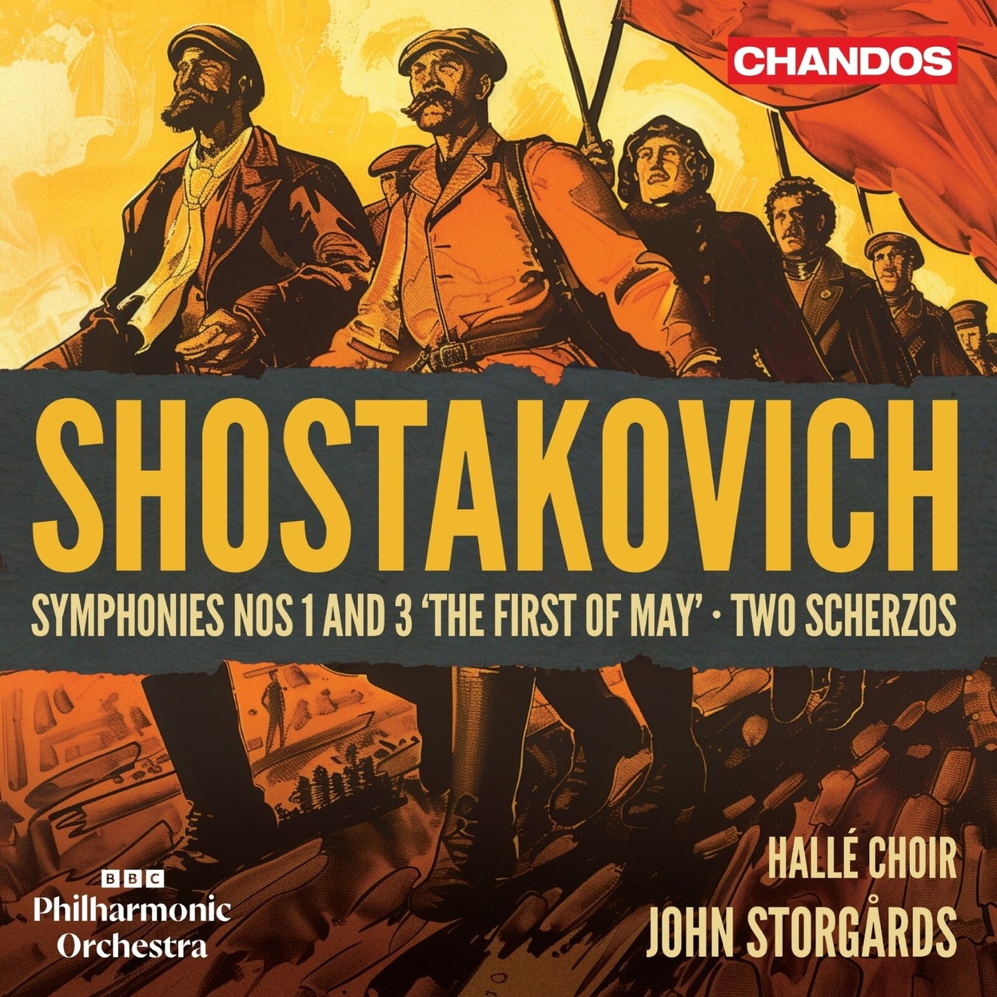 Bbc Po/halle Choir/storgards - Dmitri Shostakovich: Symphonies Nos. 1 And 3 The First Of May / Two Scherzos [CD]