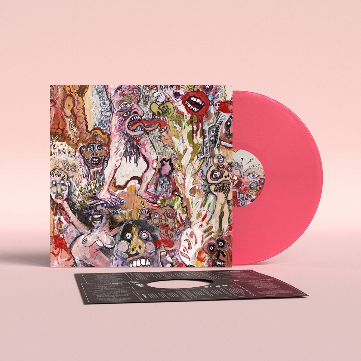 The Bug Club - Very Human Features (Pink LP) [VINYL]