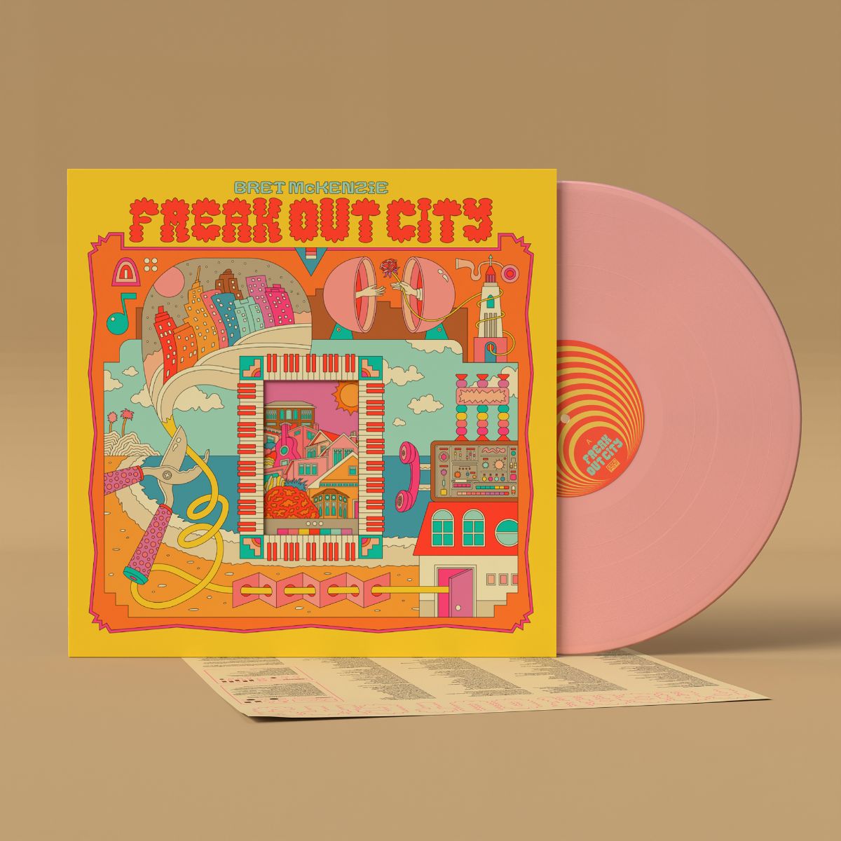 Bret McKenzie - Freak Out City (Pink LP) [VINYL]