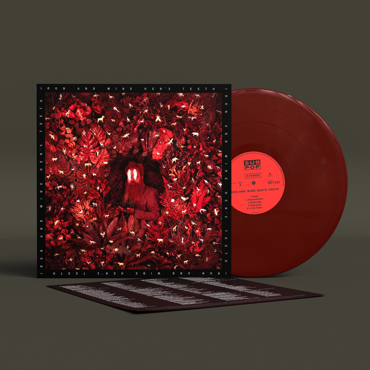 Iron & Wine - Hens Teeth (Oxblood LP) [VINYL]