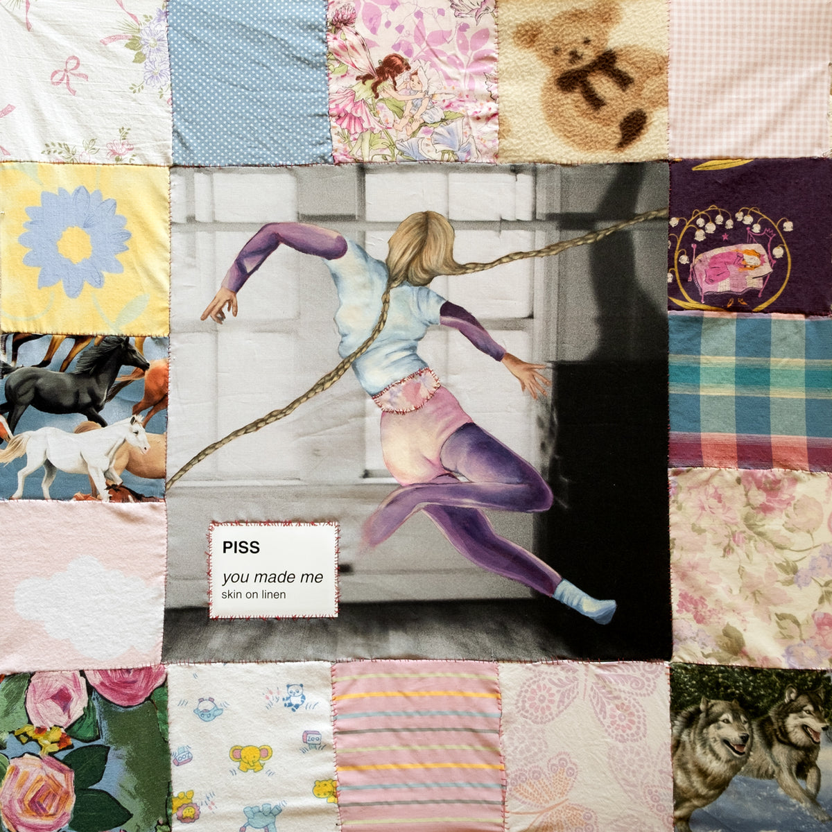 PISS - you made me/skin on linen (Pink LP) [VINYL]