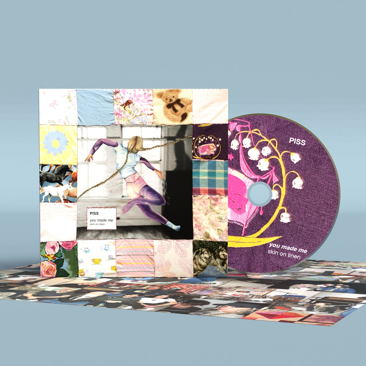 PISS - you made me/skin on linen [CD]