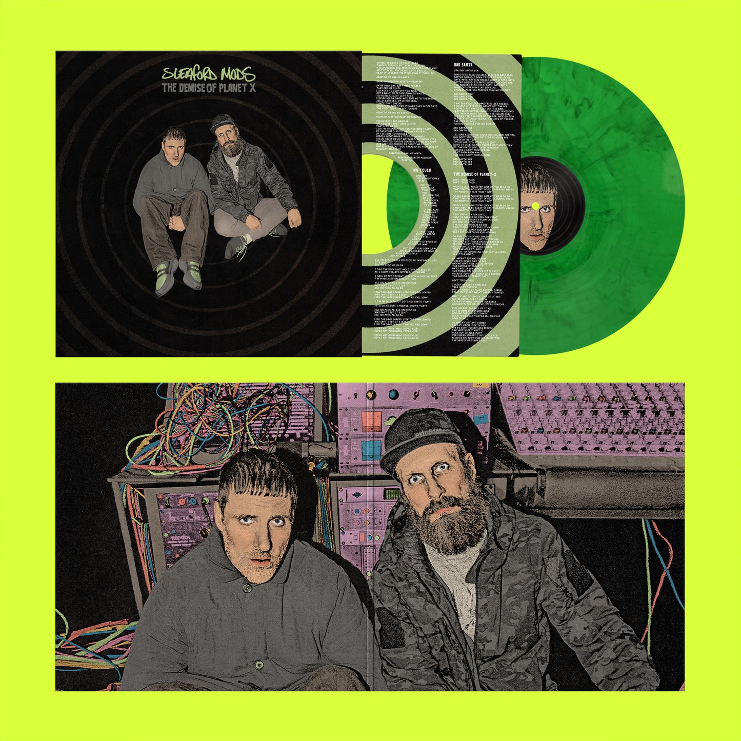 Sleaford Mods - The Demise Of Planet X (Green LP) [VINYL]