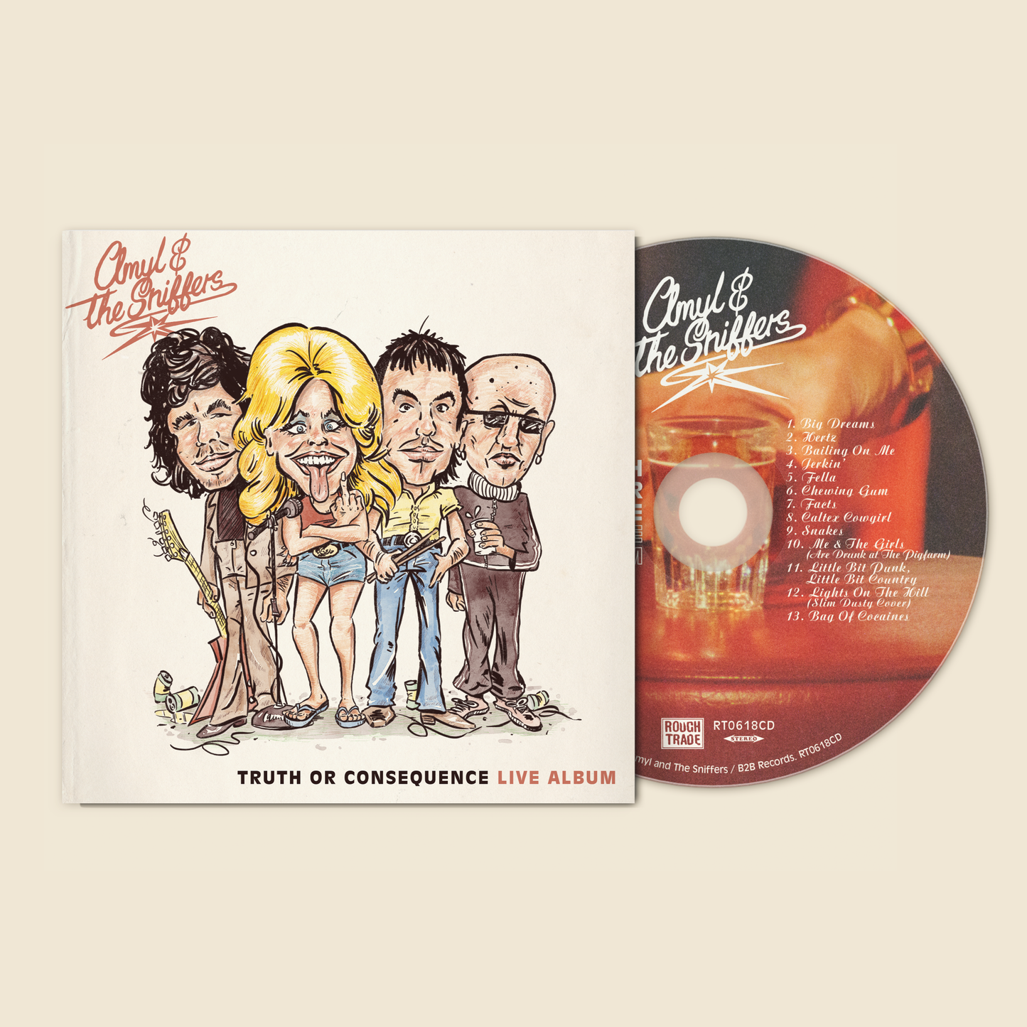 Amyl and the Sniffers - Truth or Consequence (Live) [CD]