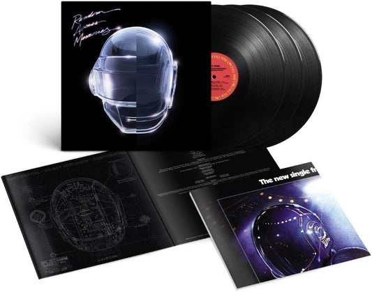 Daft Punk’s “Random Access Memories” 10th anniversary triple LP vinyl record.