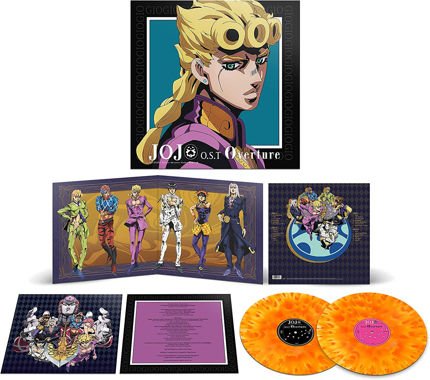 Yugo Kanno - JoJos Bizarre Adventure: Golden Wind OST LTD [VINYL]