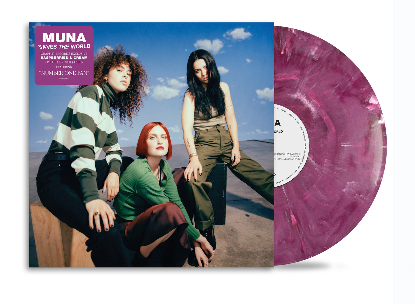 Muna - Saves The World (Raspberry Vinyl) [VINYL]