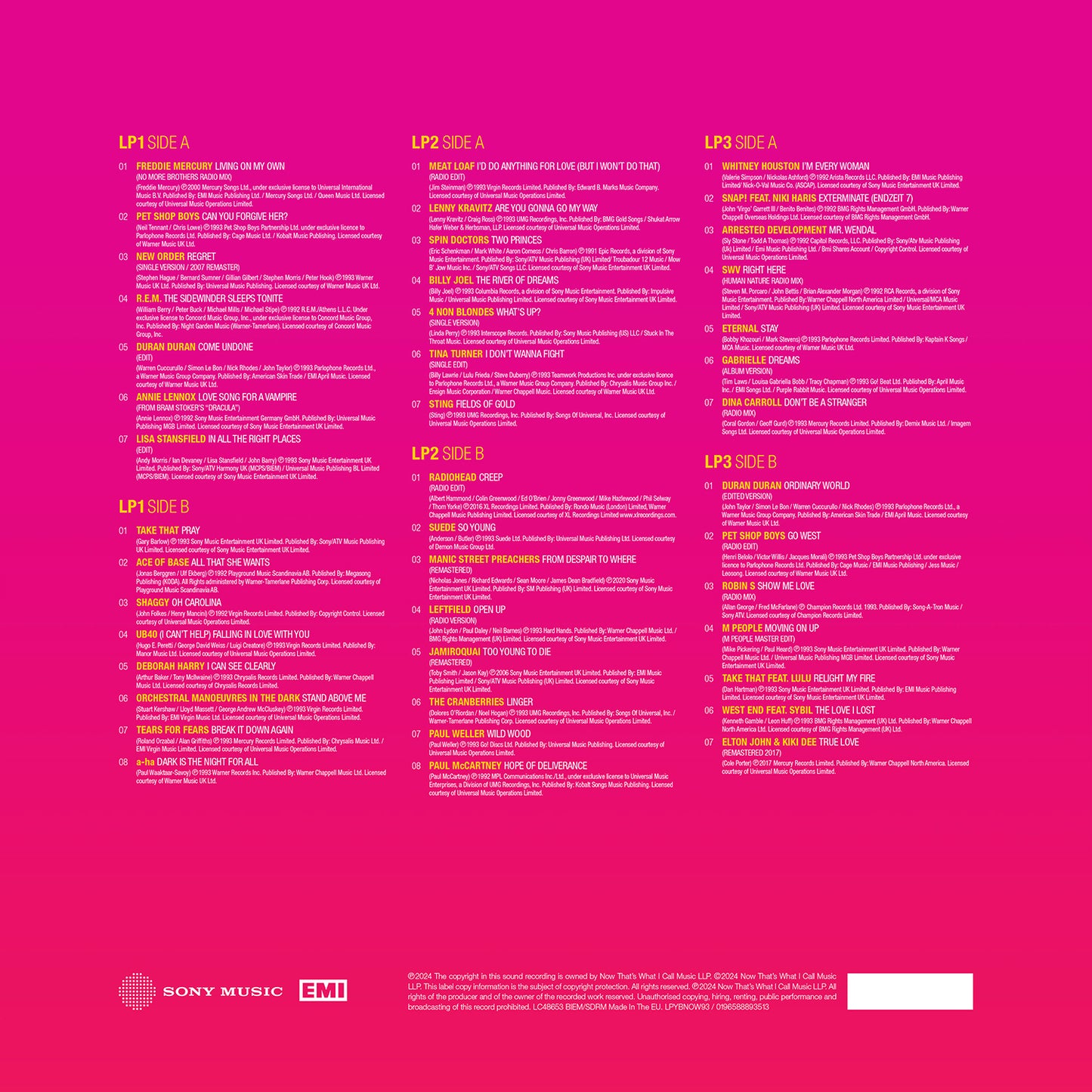 Various Artists - NOW ¿ Yearbook 1993 [VINYL]