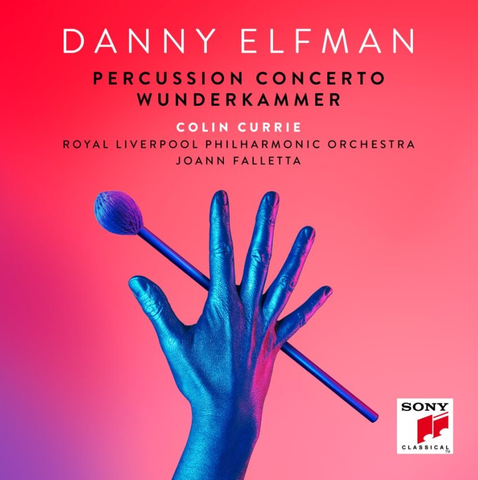 Danny Elfman  - Percussion Concerto, Wunderkrammer [CD] Pre-sale 17/05/2024