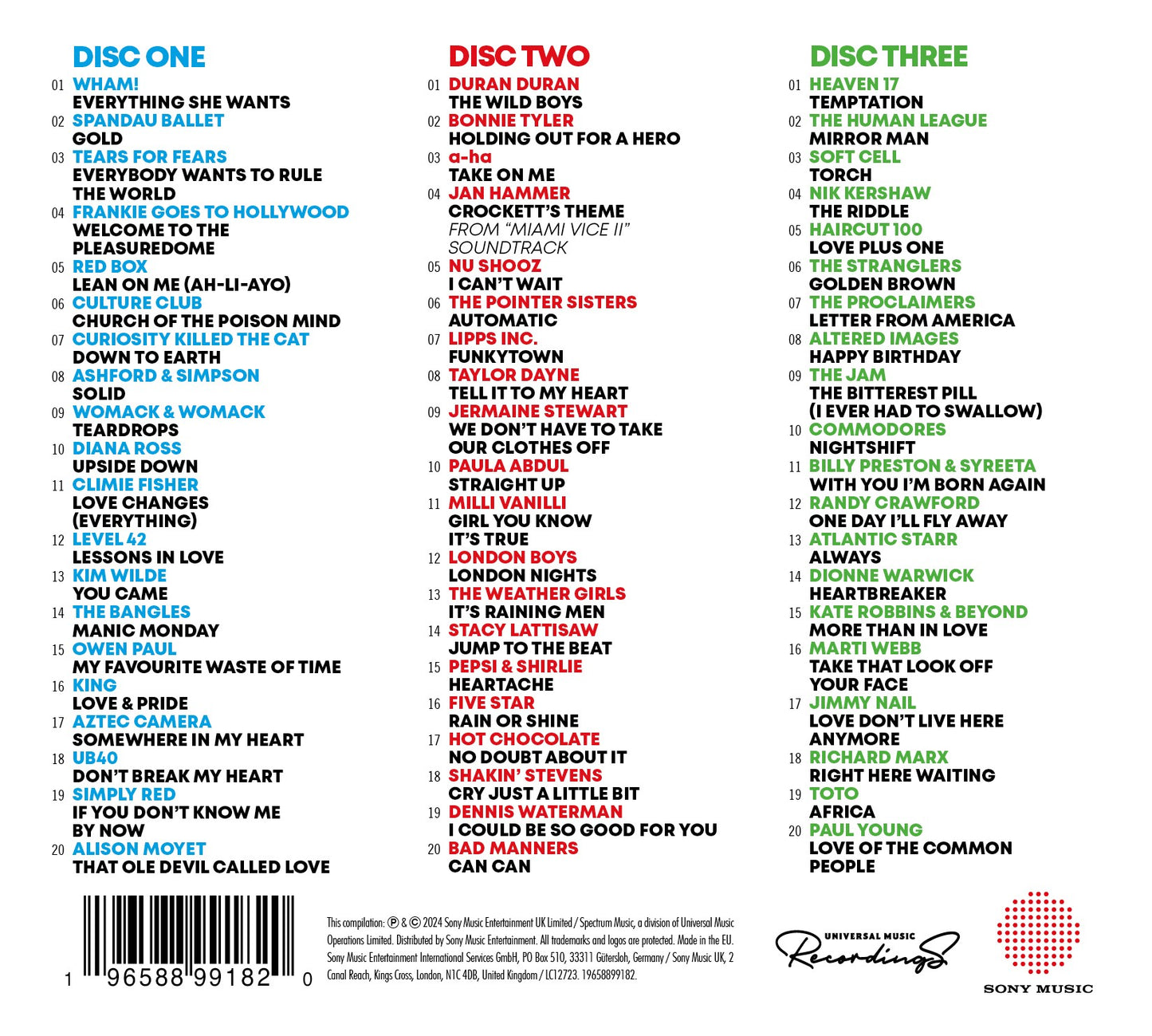 Various - 80s - #2S And #3S [CD]