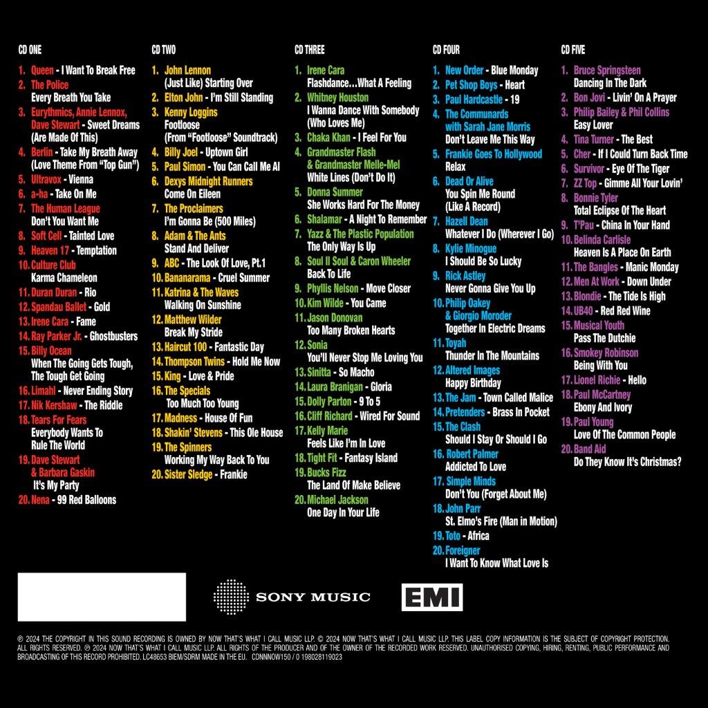 Various - NOW Thats What I Call The 80s [CD]