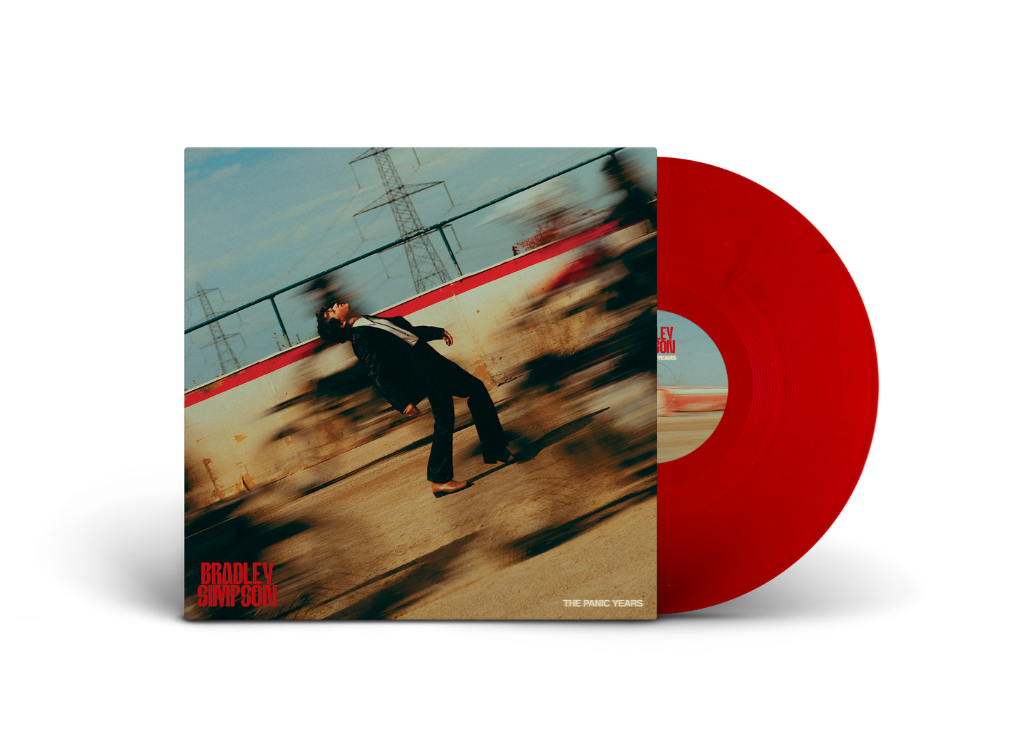 Bradley Simpson - The Panic Years (Red LP) [VINYL]