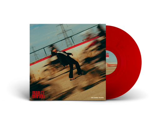 Bradley Simpson - The Panic Years (Red LP) [VINYL] Pre-sale 21/02/2025