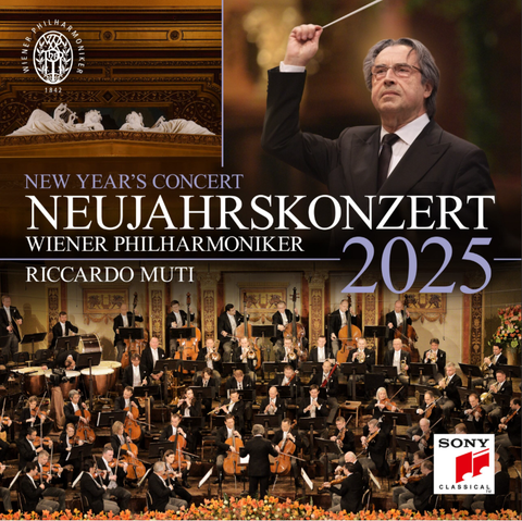 Muti & Philharmoniker  - New Year's Concert 2025  [CD] Pre-sale 17/01/2025