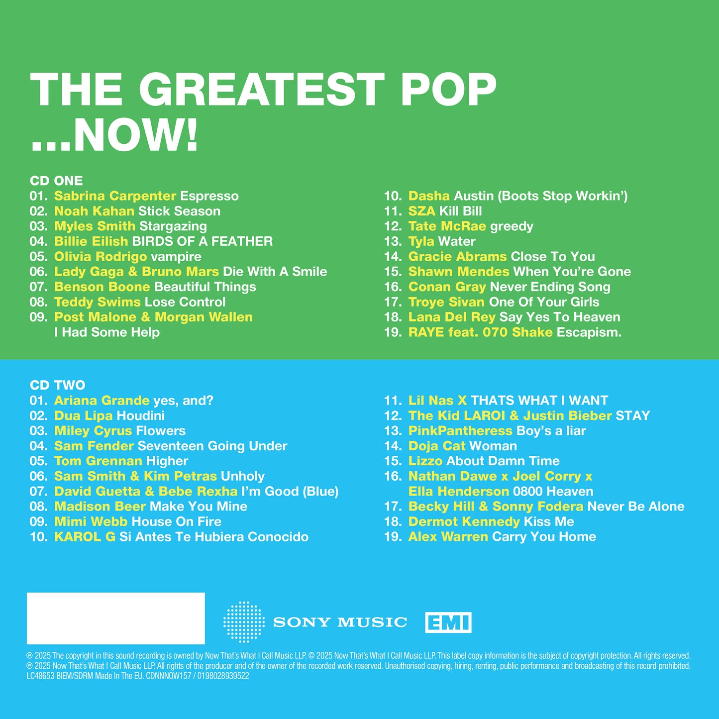 Various - NOW Thats What I Call…POP! [CD]
