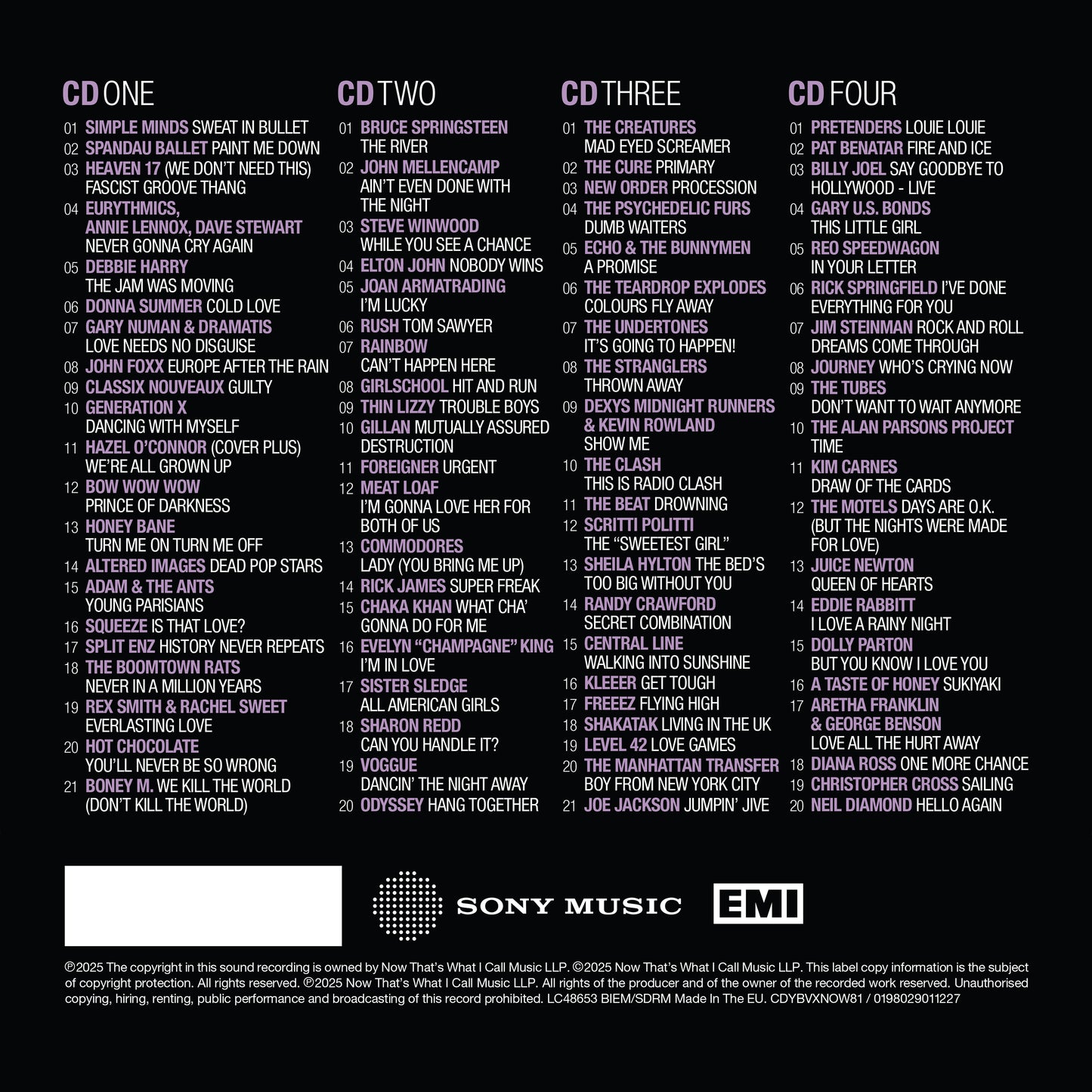 Various - NOW - Yearbook The Vault: 1981 [CD]