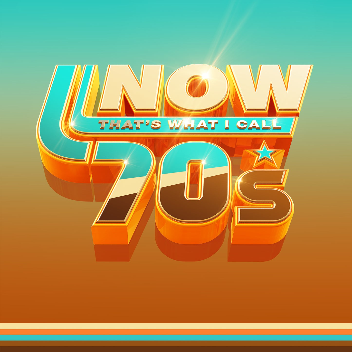 Now That's What I Call The 70's (Coloured 3LP - Orange/Beige/Brown) [VINYL]
