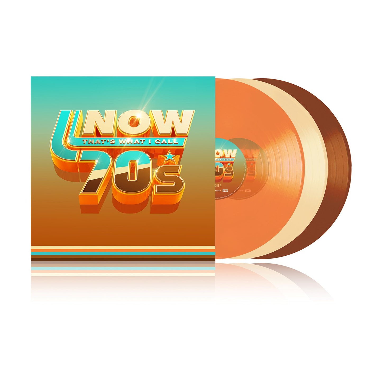 Now That's What I Call The 70's (Coloured 3LP - Orange/Beige/Brown) [VINYL]