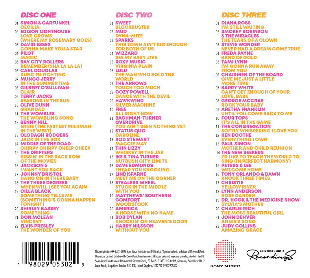 Various - The Hits Album: The Early 70s [CD]