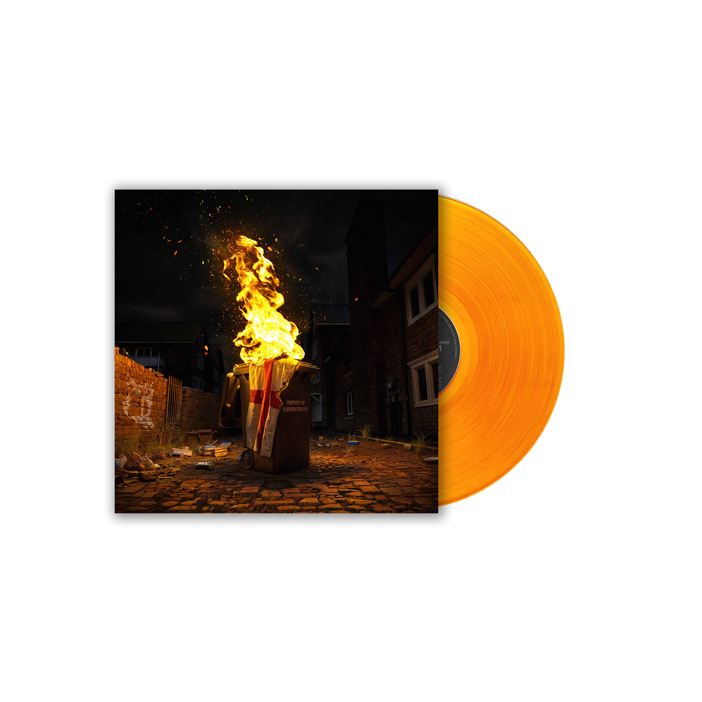 Hot Milk - Corporation P.O.P (Orange LP) [VINYL]