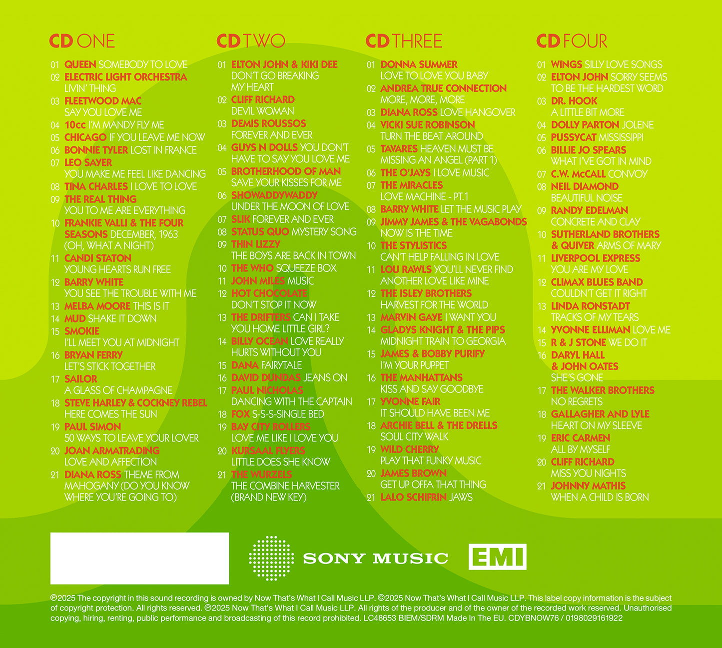 Various - NOW - Yearbook 1976 [CD]