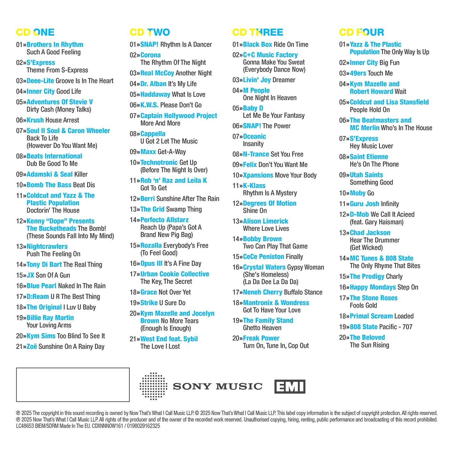 Various - NOW Thats What I Call An Era 88 – 96 (DLX) [CD]