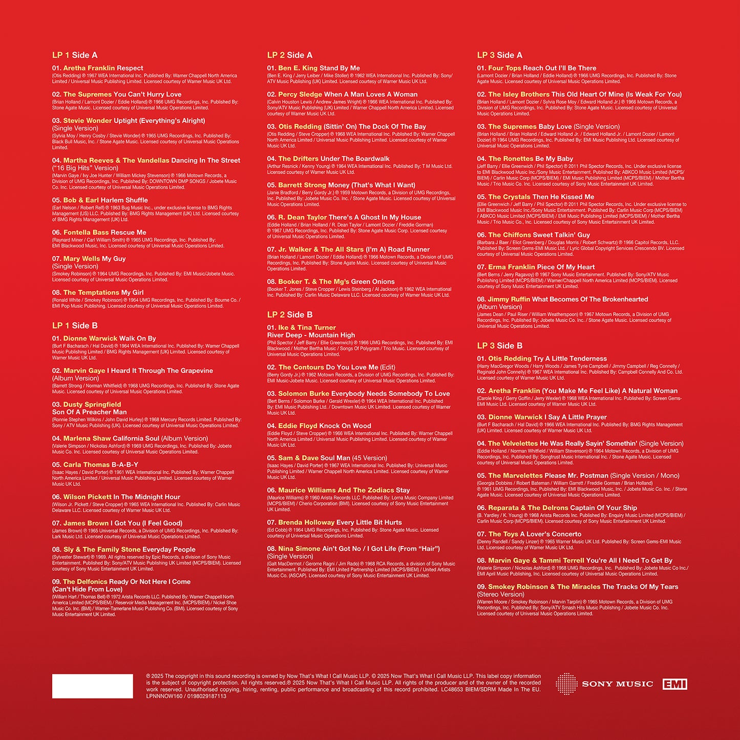 Various - NOW Thats What I Call 60s Soul (Red LP) [VINYL]