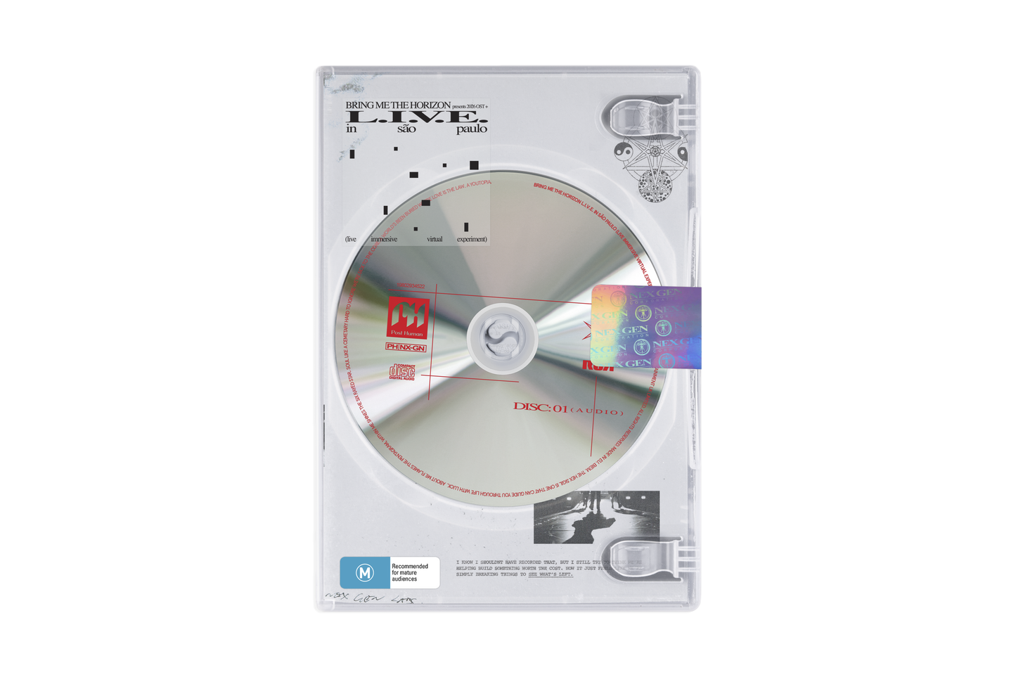Bring Me the Horizon - L.I.V.E. in São Paulo (2CD/DVD) [CD]