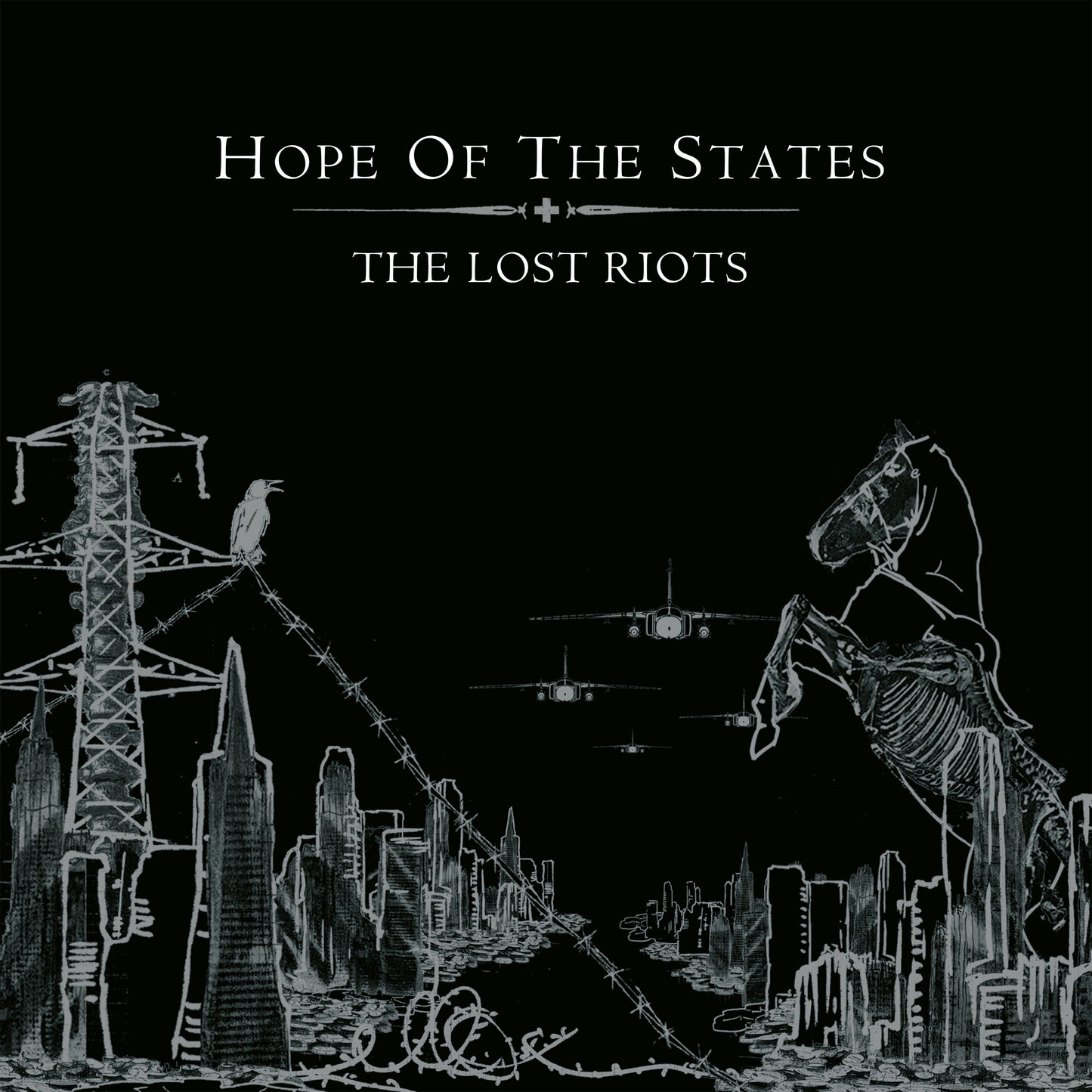 Hope Of The States - The Lost Riots (Silver) (NAD) [VINYL]