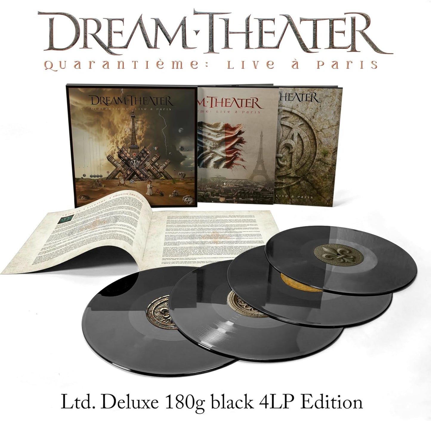 DREAM THEATER - QUARANTIEME: LIVE IN PARIS [VINYL]