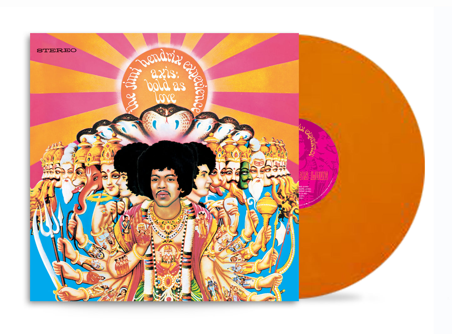 Jimi Hendrix - Axis Bold As Love (Electric Orange) (NAD) [VINYL]